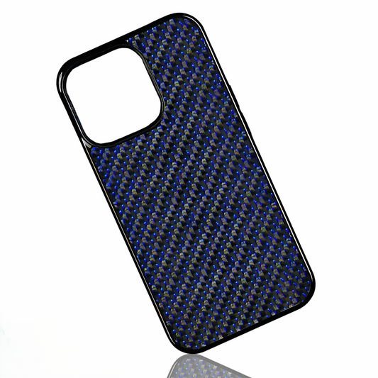 Blue | Woven Carbon Case for iPhone