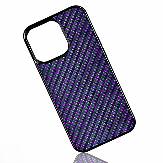 Purple | Woven Carbon Case for iPhone