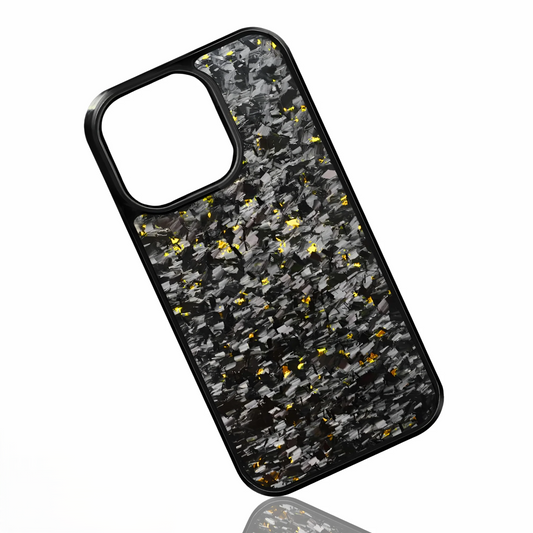 Gold | Forged Carbon Case for iPhone