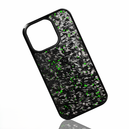 Green | Forged Carbon Case for iPhone