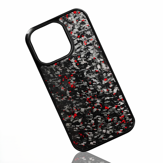 Red | Forged Carbon Case for iPhone