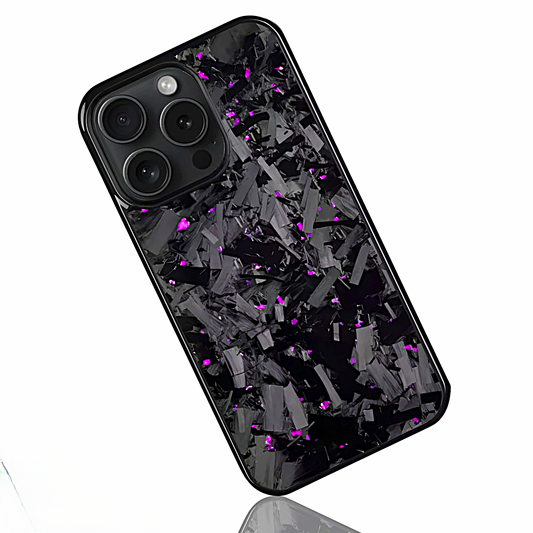 Purple | Large Forged Carbon Case for iPhone