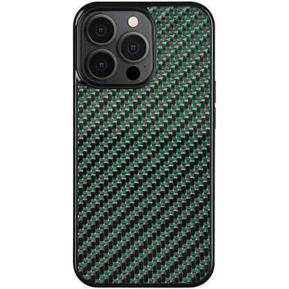 Green | Woven Carbon Case for iPhone