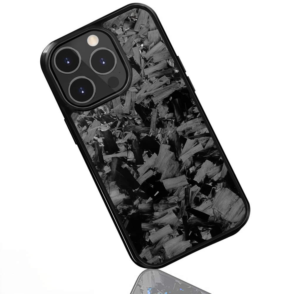 Plain Jane (colorless)| Large Forged Carbon Case for iPhone